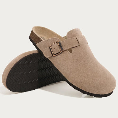 Ashmere™ | Mules en Suède de Luxe pour Tous les Jours