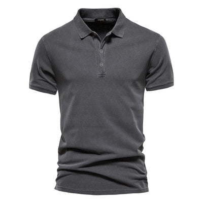 Beeckhoven™ | Polo minimaliste en coton haut de gamme