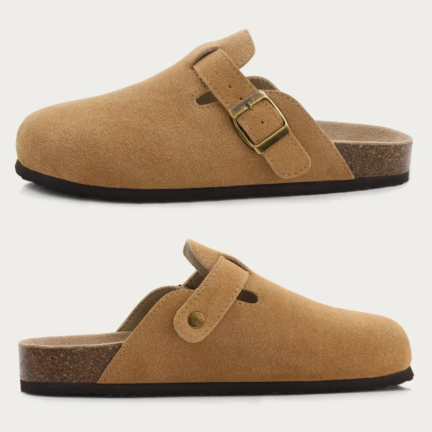Ashmere™ | Mules en Suède de Luxe pour Tous les Jours