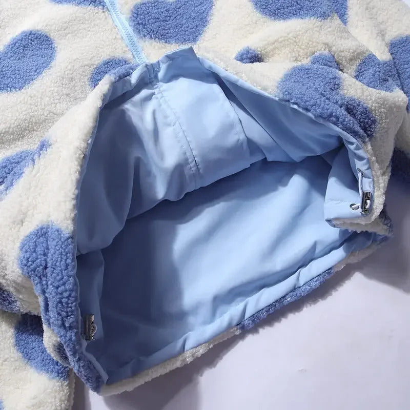 Capucine™ | Veste Réversible en Forme de Cœur