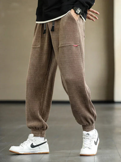 Lucien™ | Pantalon de Jogging en Velours Côtelé