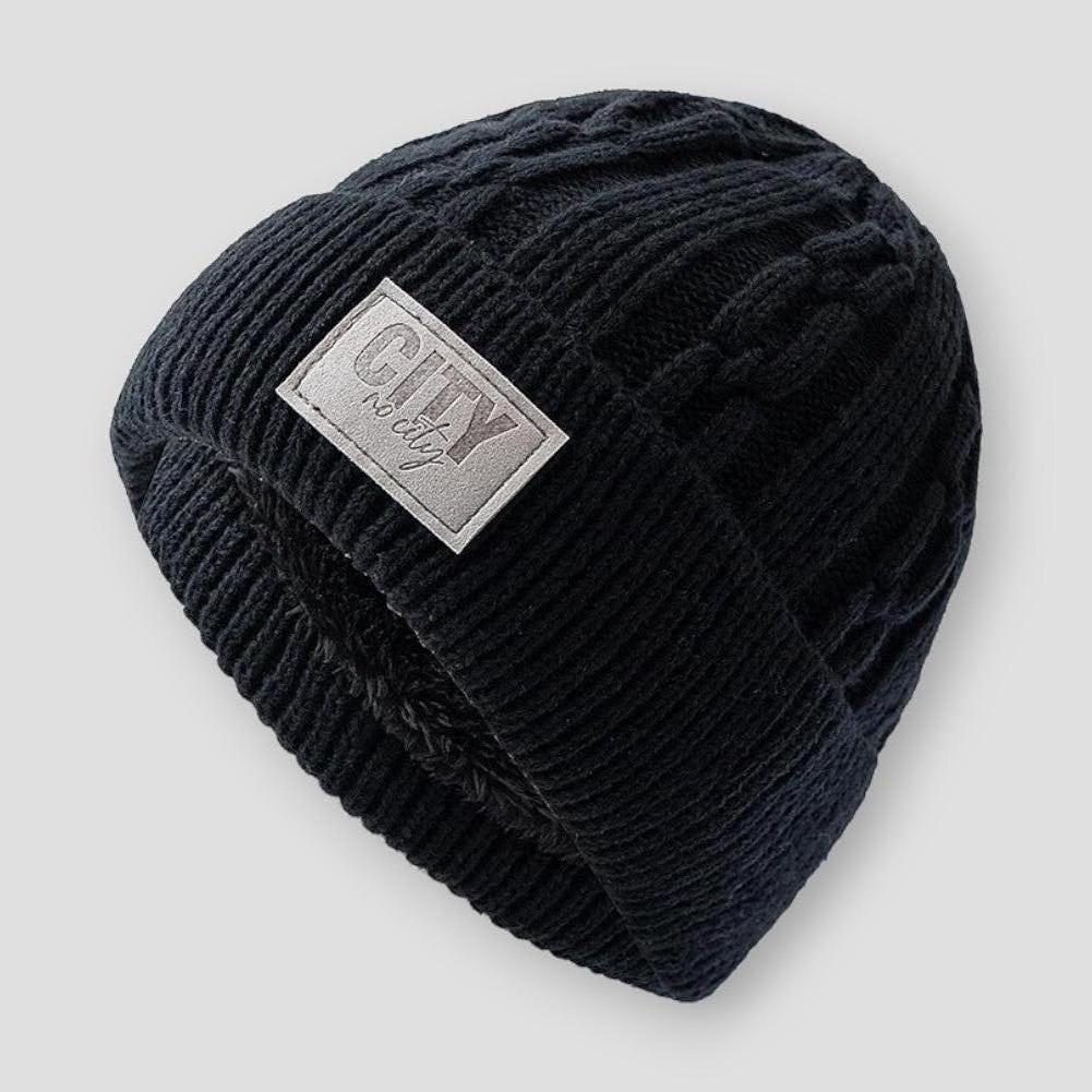 Bonnet Carmel™ | Élégance intemporelle en laine douce, couleur caramel