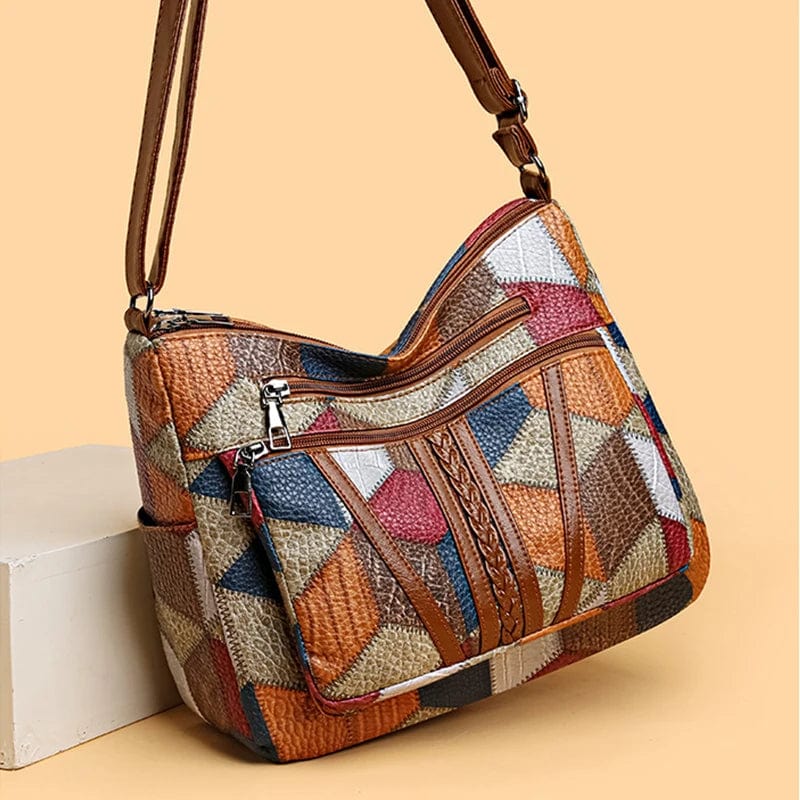 Noémie™ | Sac Patchwork au Style Artistique