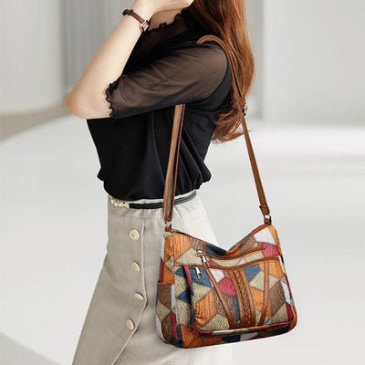 Noémie™ | Sac Patchwork au Style Artistique