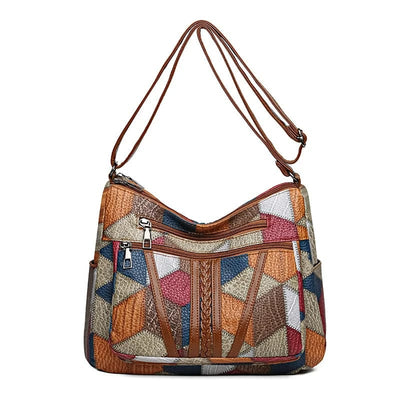 Noémie™ | Sac Patchwork au Style Artistique