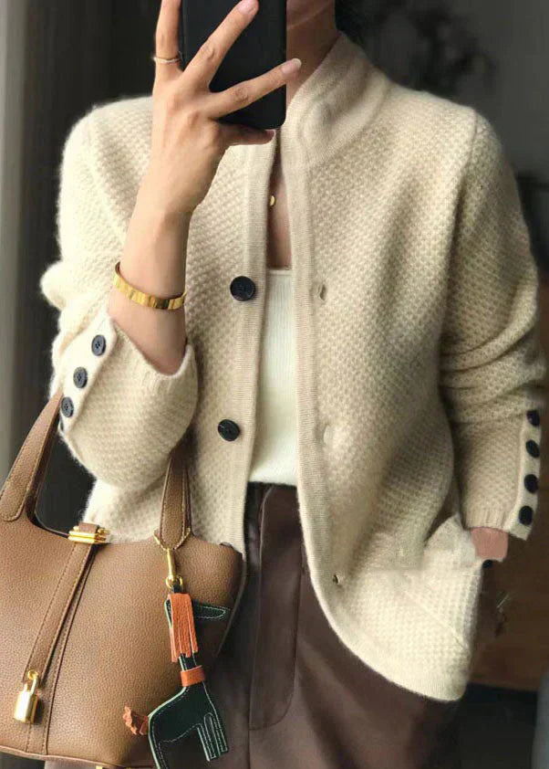 Claire™ | Gilet de Luxe en Mélange Cachemire