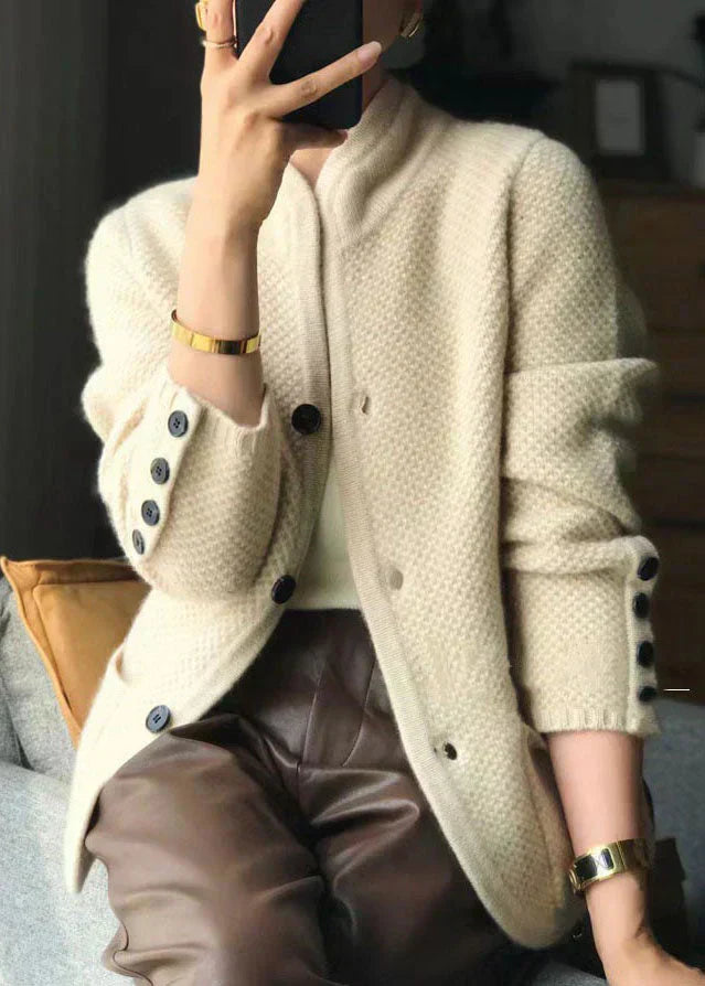Claire™ | Gilet de Luxe en Mélange Cachemire