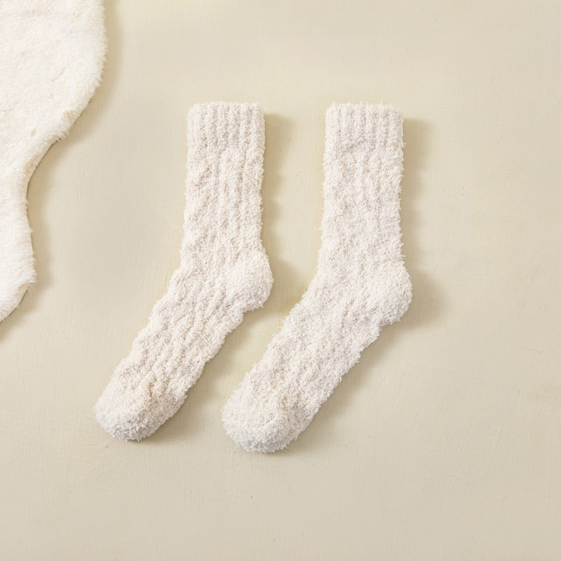 Élodie™ | Chaussettes Douces et Fluffy
