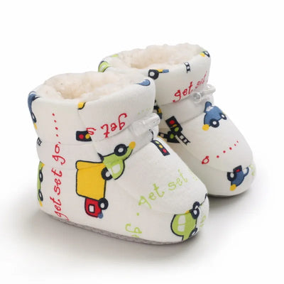 CubbySteps™ | Chaussons Bébé en Coton avec Motifs Adorables