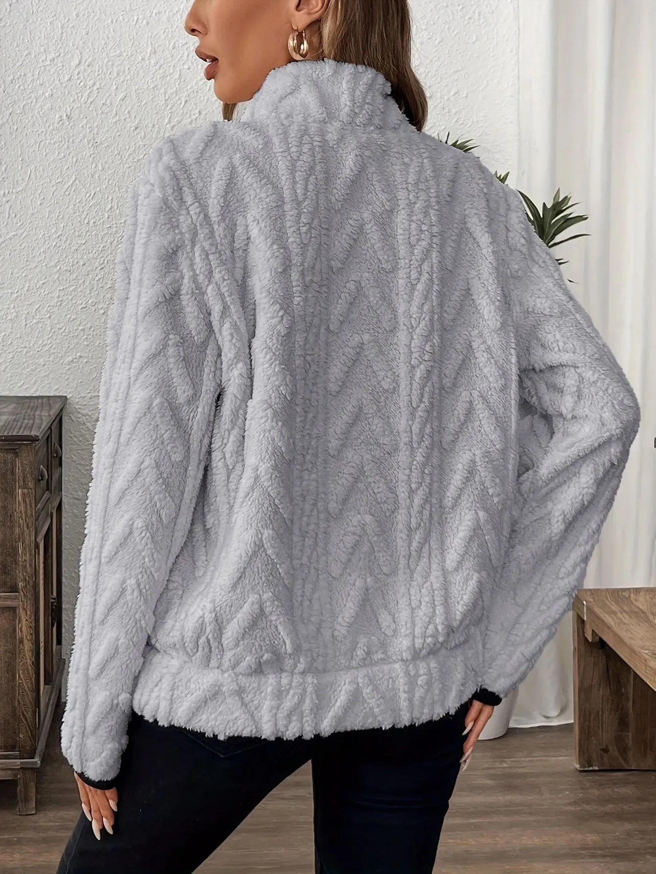 Pull Nuage™ | Zippé Décontracté