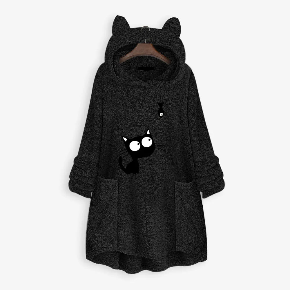 Pull Nuage™ | Noir Nuit – Chat