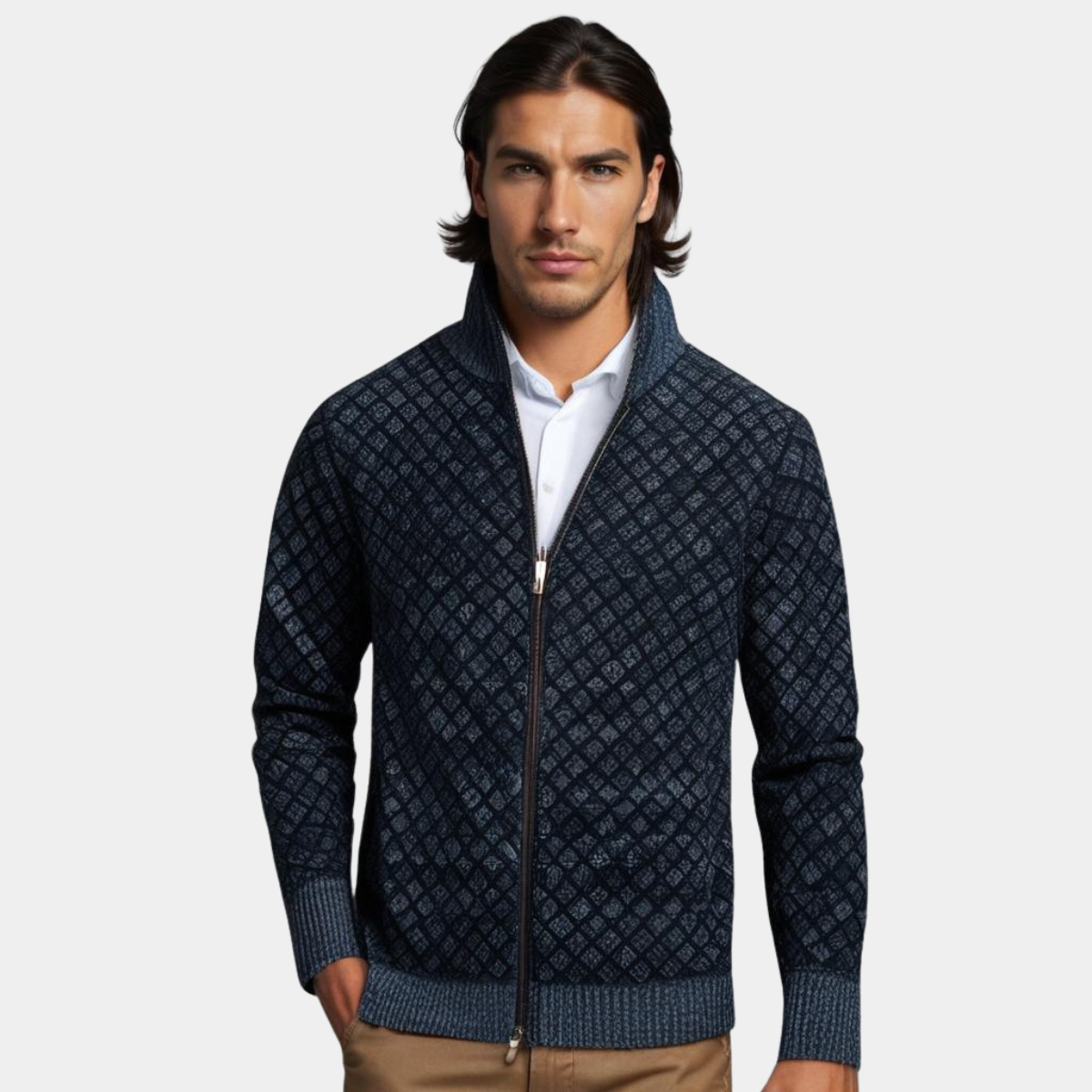 MAISON BELMONT | GILET HOMME PREMIUM EN MATÉRIAU SOUPLE