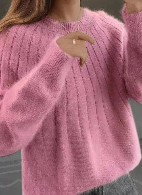 Amira™ | Pull Doux Col Rond