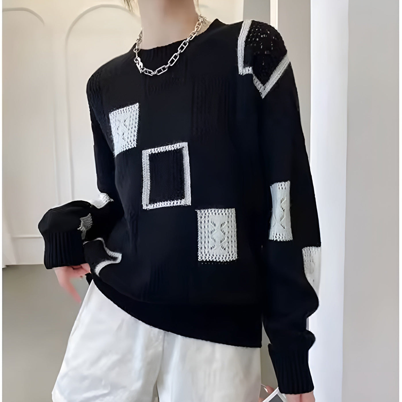 Romy™ | Pull Flatteur en Cachemire, Élégance Intemporelle