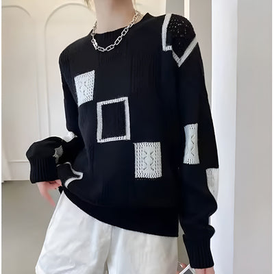 Romy™ | Pull Flatteur en Cachemire, Élégance Intemporelle