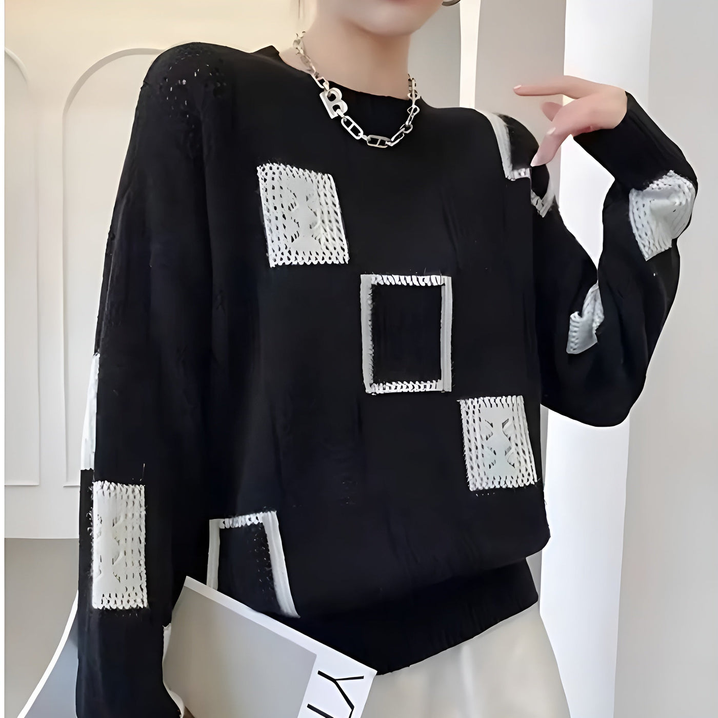 Romy™ | Pull Flatteur en Cachemire, Élégance Intemporelle