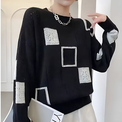 Romy™ | Pull Flatteur en Cachemire, Élégance Intemporelle