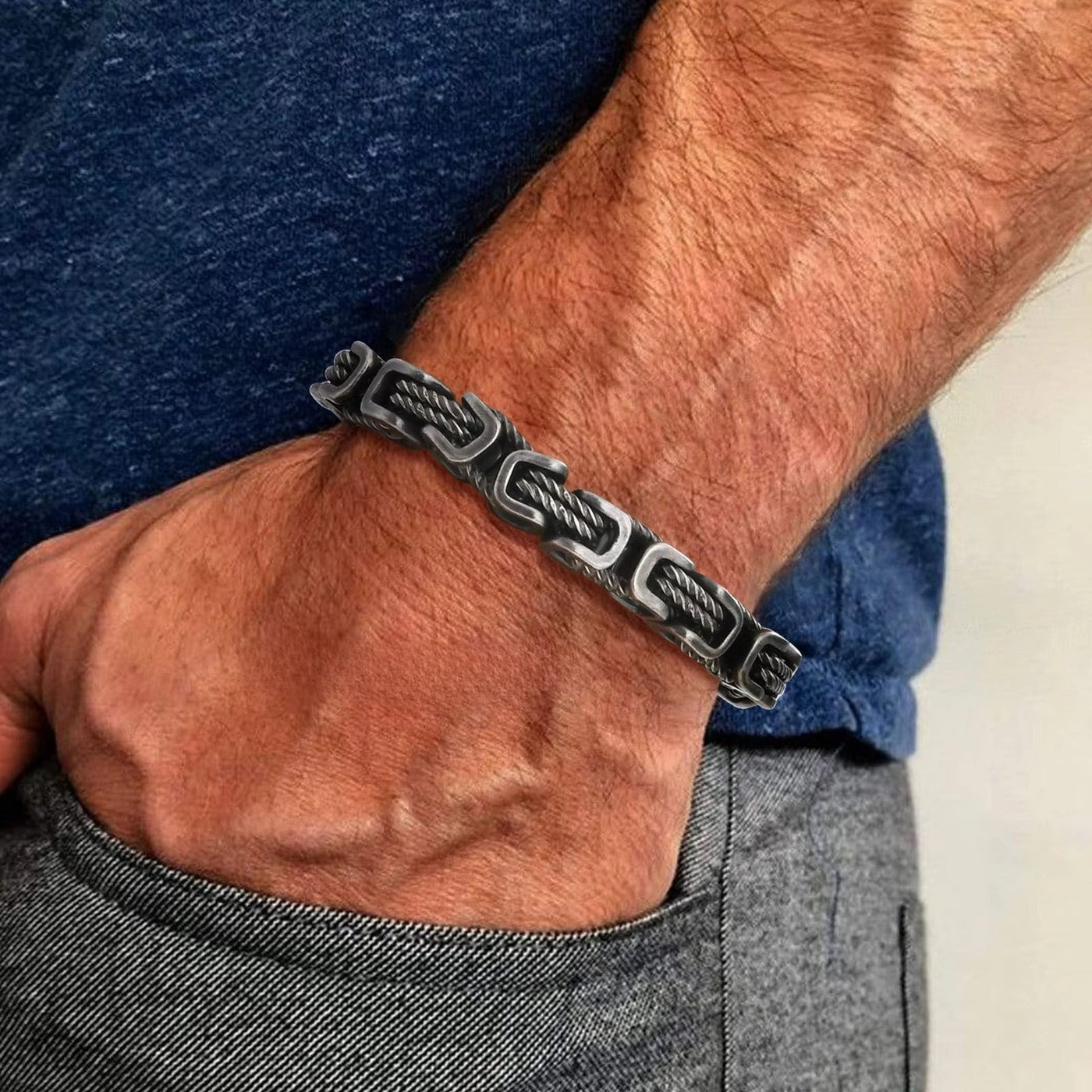 Glynn™ | Bracelet Audacieux au Caractère Brut