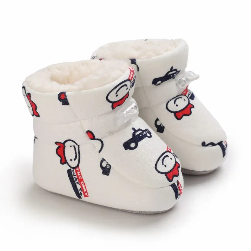 CubbySteps™ | Chaussons Bébé en Coton avec Motifs Adorables