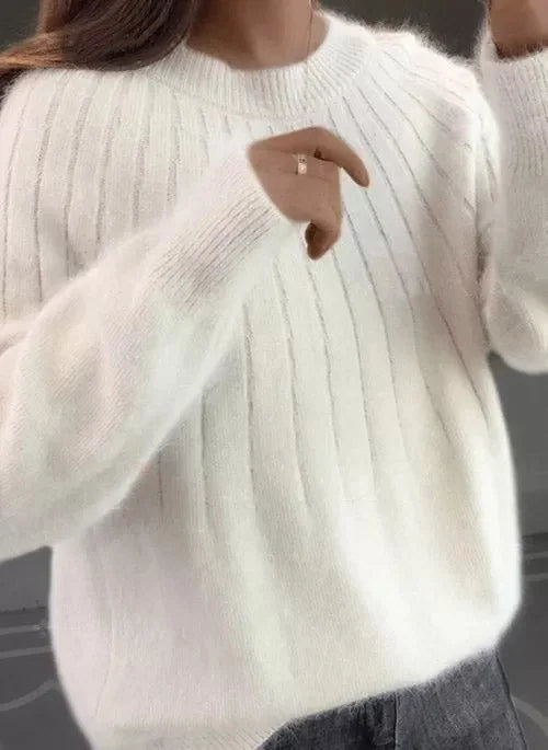 Amira™ | Pull Doux Col Rond