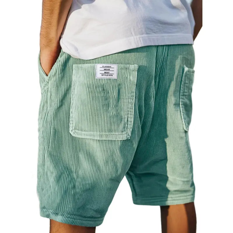 Marsel™ | Short en velours côtelé à la touche minimaliste