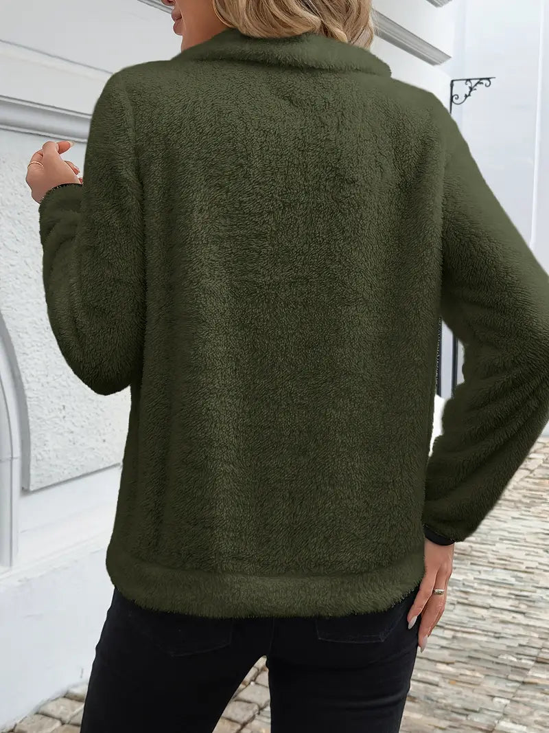 Pull Nuage™ | Cosy Demi-Zip Blanc