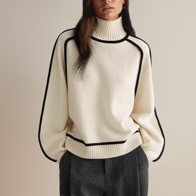 Dahlia™ | Pull en Tricot Luxe, Élégance et Confort