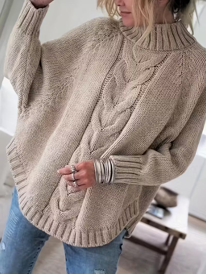 Pamela™ | Pull Oversize à Torsades