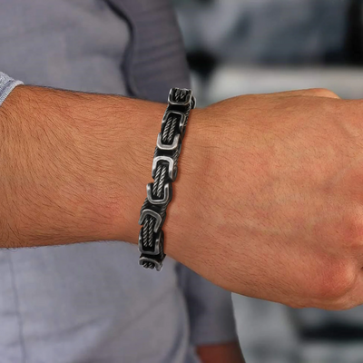 Glynn™ | Bracelet Audacieux au Caractère Brut