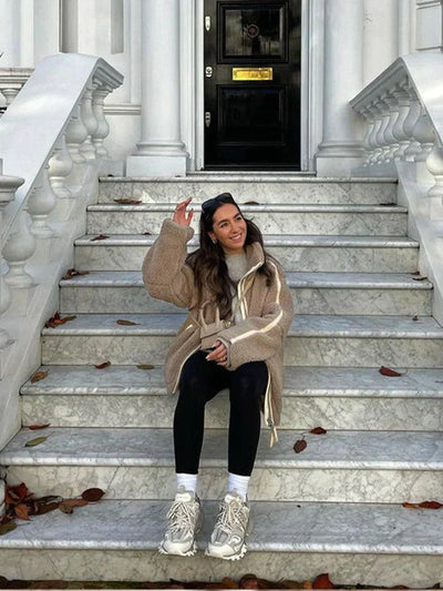 Sabine™ | Manteau Oversize en Laine Haut de Gamme