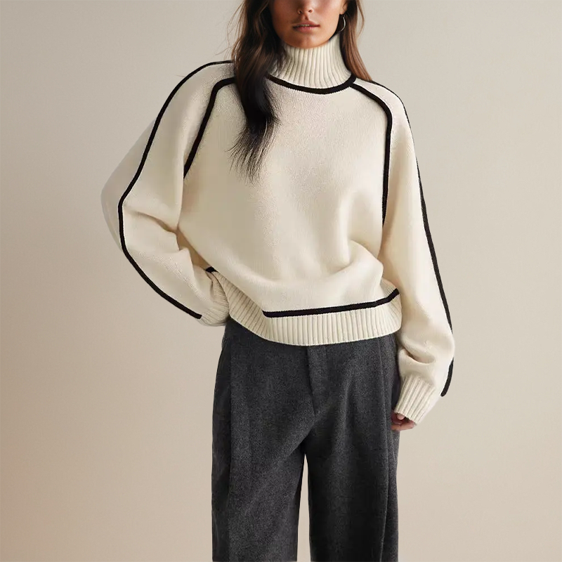 Dahlia™ | Pull en Tricot Luxe, Élégance et Confort