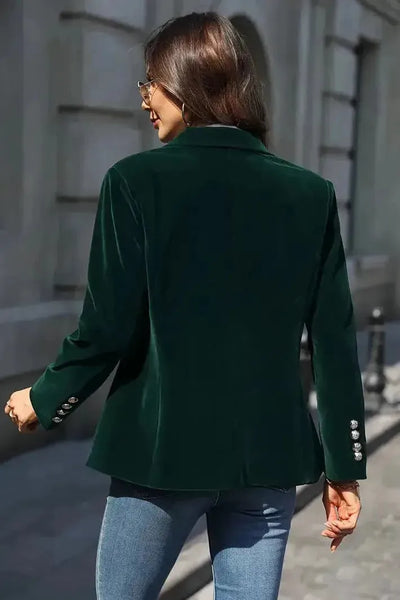 Amélie™ | Blazer en Velours à l’Élégance Intemporelle