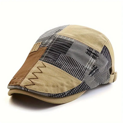 Marceau™ | Casquette Patchwork Collector au Charisme Distinctif