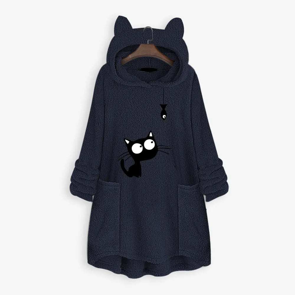 Pull Nuage™ | Bleu Marine – Chat