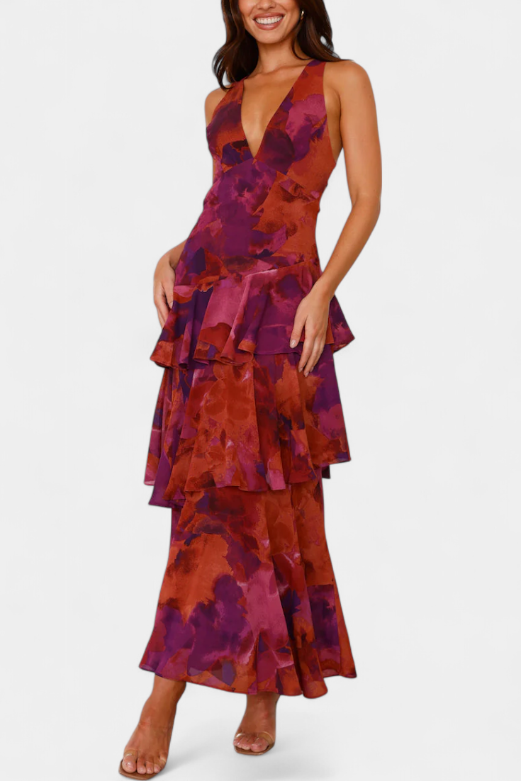 Domenica™ | Robe d’Été Romantique en Mousseline Aérienne