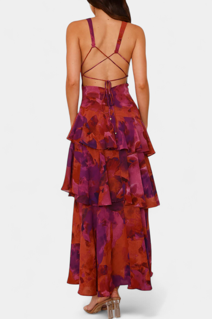 Domenica™ | Robe d’Été Romantique en Mousseline Aérienne