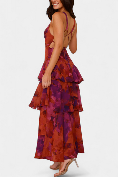 Domenica™ | Robe d’Été Romantique en Mousseline Aérienne