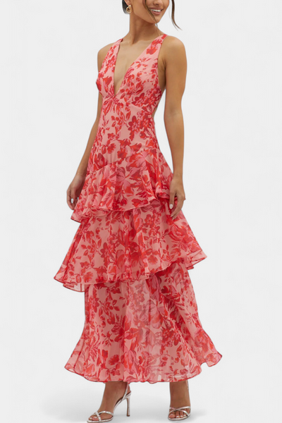 Domenica™ | Robe d’Été Romantique en Mousseline Aérienne