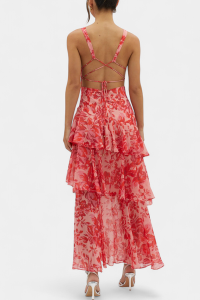 Domenica™ | Robe d’Été Romantique en Mousseline Aérienne