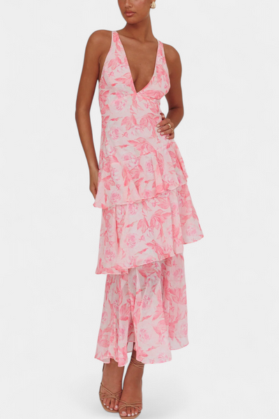 Domenica™ | Robe d’Été Romantique en Mousseline Aérienne