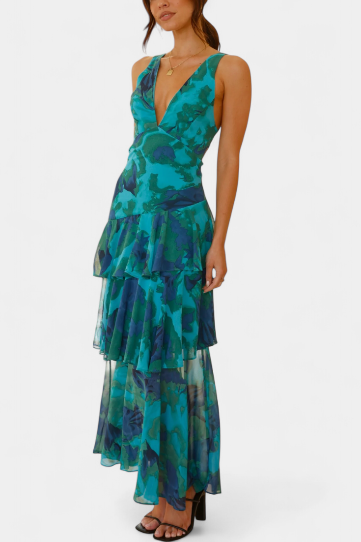 Domenica™ | Robe d’Été Romantique en Mousseline Aérienne