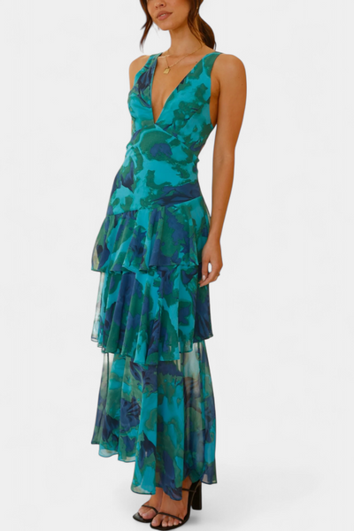 Domenica™ | Robe d’Été Romantique en Mousseline Aérienne