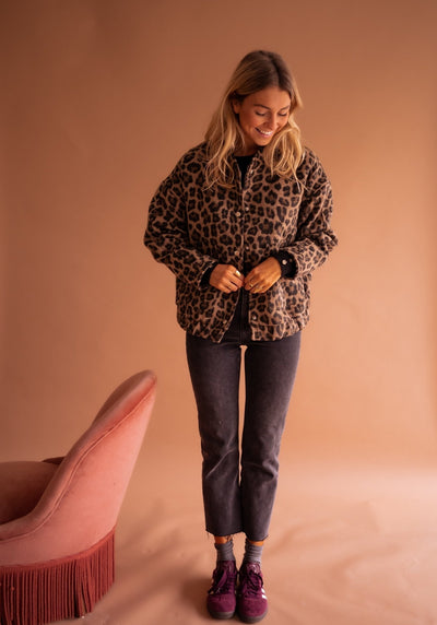 Charlene™ | Veste Léopard Tendance