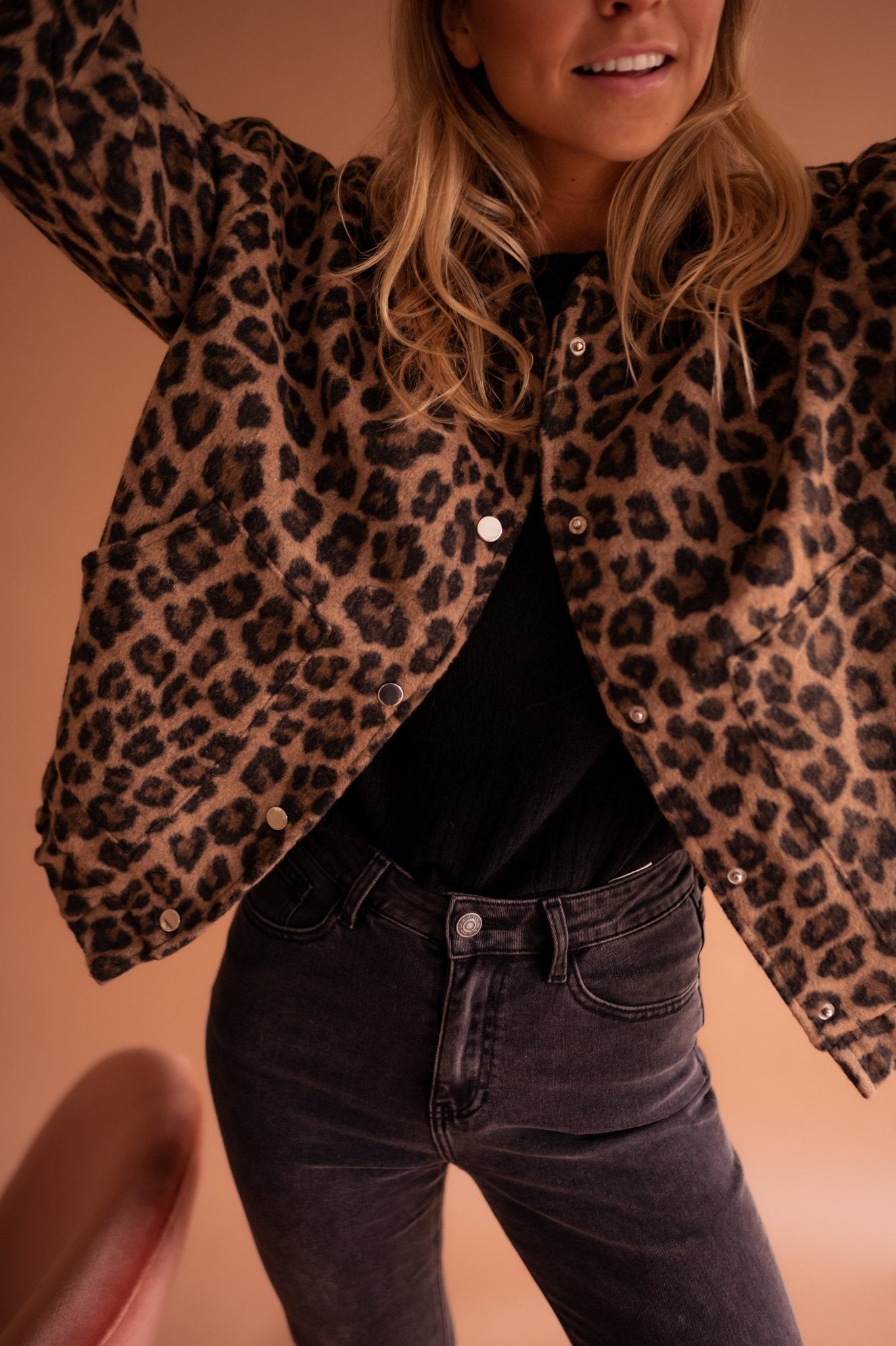 Charlene™ | Veste Léopard Tendance