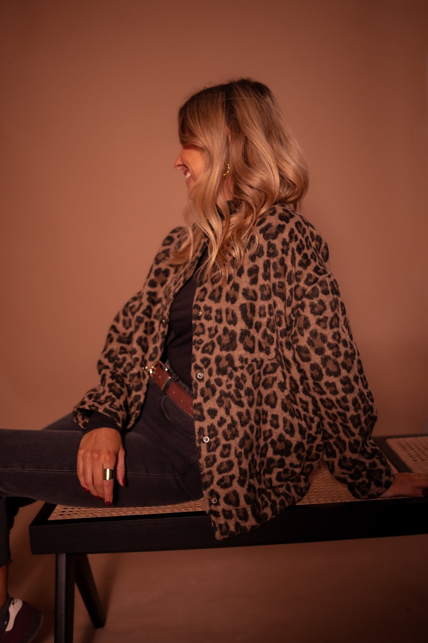 Charlene™ | Veste Léopard Tendance