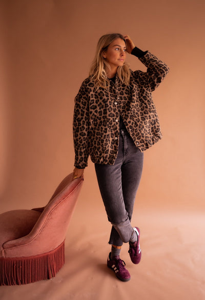 Charlene™ | Veste Léopard Tendance