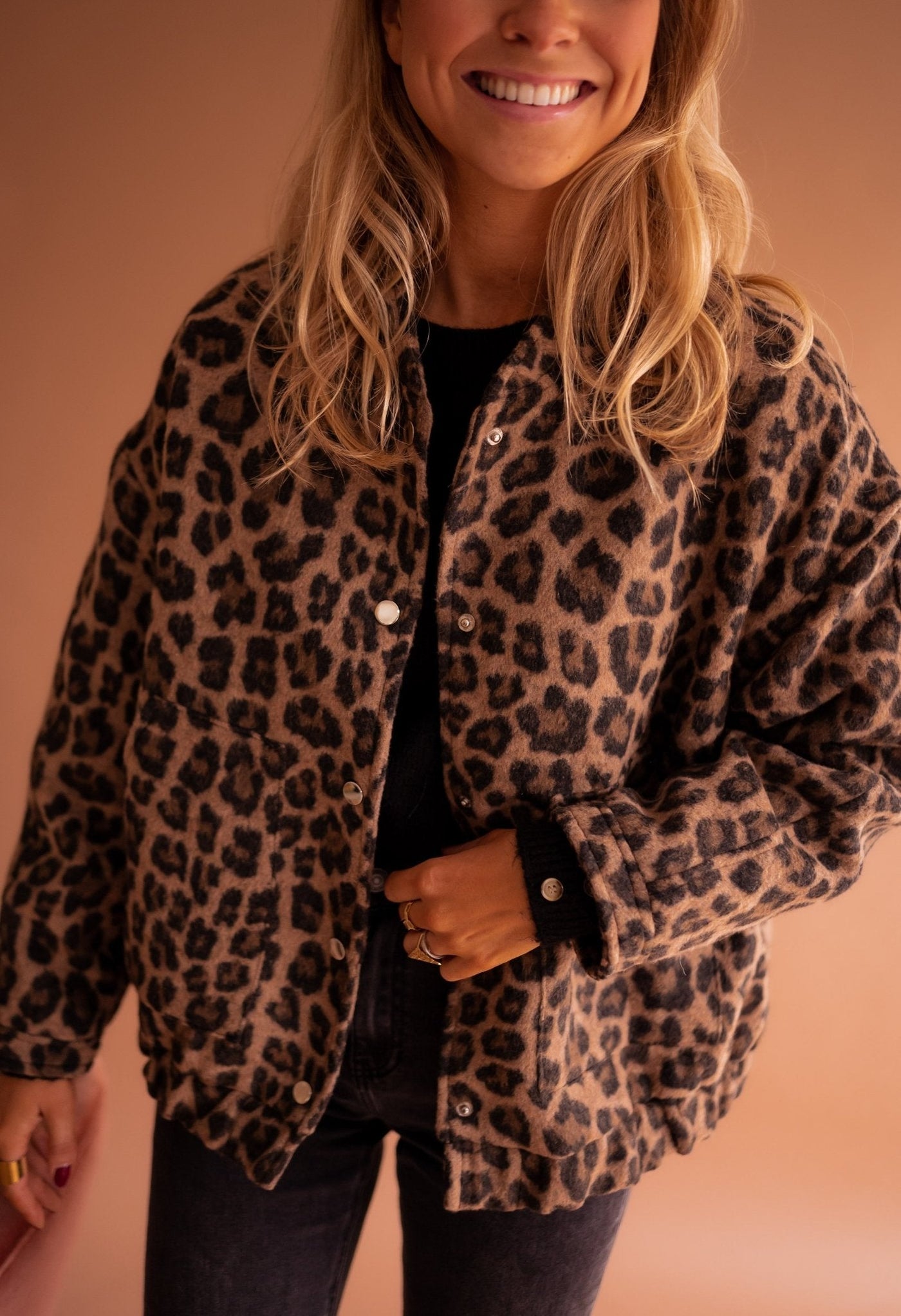 Charlene™ | Veste Léopard Tendance