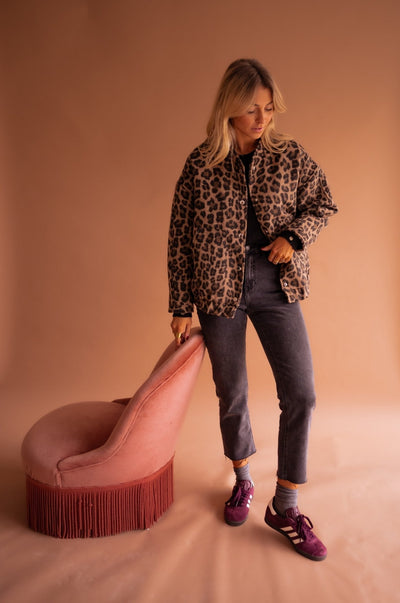 Charlene™ | Veste Léopard Tendance