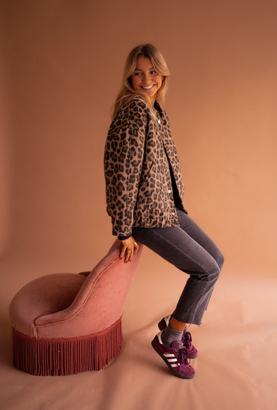 Charlene™ | Veste Léopard Tendance