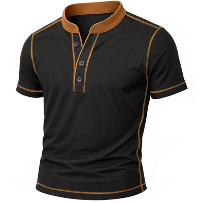 Adrion™ | Polo élégant à contraste pour un look raffiné et décontracté